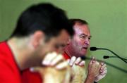 20 June 2001; Coach Graham Henry during a press conference following a British and Irish Lions Training Session at the Manly Oval in New South Wales, Australia. Photo by Matt Browne/Sportsfile