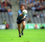 17 June 2001; Thomas Lynch of Dublin during the Bank of Ireland Leinster Senior Football Championship Semi-Final match between Dublin and Offaly at Croke Park in Dublin. Photo by Ray McManus/Sportsfile