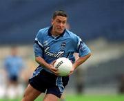17 June 2001; Senan Connell of Dublin during the Bank of Ireland Leinster Senior Football Championship Semi-Final match between Dublin and Offaly at Croke Park in Dublin. Photo by Ray McManus/Sportsfile