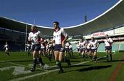 22 June 2001; Captain Martin Johnson during a British and Irish Lions Training Session at Sydney Football Stadium in New South Wales, Australia. Photo by Matt Browne/Sportsfile