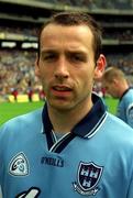 17 June 2001; Ian Robertson of Dublin ahead of the Bank of Ireland Leinster Senior Football Championship Semi-Final match between Dublin and Offaly at Croke Park in Dublin. Photo by Brian Lawless/Sportsfile