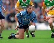 17 June 2001; Jonathan Magee of Dublin during the Bank of Ireland Leinster Senior Football Championship Semi-Final match between Dublin and Offaly at Croke Park in Dublin. Photo by Aoife Rice/Sportsfile