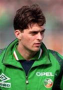 27 March 1995; Willie Boland of Republic of Ireland ahead of the UEFA U21 Championship Qualifier between Republic of Ireland and England at Dalymount Park in Dublin. Photo by David Maher/Sportsfile