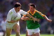 24 June 2001; Brian Murphy of Kildare in action against Mark O'Reilly of Meath during the Bank of Ireland Leinster Senior Football Championship Semi-Final match between Meath and Kildare at Croke Park in Dublin. Photo by Ray McManus/Sportsfile