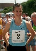 24 June 2001; Sonia O'Sullivan ahead of of the Nike / Ballycotton &quot;10&quot; in Ballycotton, Cork. Photo by Ronnie McGarry/Sportsfile