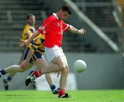 24 June 2001; Mark O'Sullivan of Cork during the Bank of Ireland Munster Senior Football Championship Semi-Final match between Cork and Clare in Pairc Ui Chaoimh in Cork. Photo by Brendan Moran/Sportsfile
