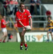 24 June 2001; Nicholas Murphy of Cork during the Bank of Ireland Munster Senior Football Championship Semi-Final match between Cork and Clare in Pairc Ui Chaoimh in Cork. Photo by Brendan Moran/Sportsfile