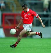 24 June 2001; Ciaran O'Sullivan of Cork during the Bank of Ireland Munster Senior Football Championship Semi-Final match between Cork and Clare in Pairc Ui Chaoimh in Cork. Photo by Brendan Moran/Sportsfile