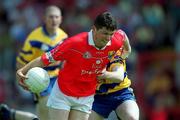 24 June 2001; Mark O'Sullivan of Cork during the Bank of Ireland Munster Senior Football Championship Semi-Final match between Cork and Clare in Pairc Ui Chaoimh in Cork. Photo by Brendan Moran/Sportsfile