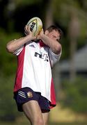 25 June 2001; Malcolm O'Kelly during a British and Irish Lions training session at Coffs Harbour in New South Wales, Australia. Photo by Matt Browne/Sportsfile