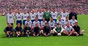 24 June 2001; The Monaghan team ahead of the Bank of Ireland Ulster Senior Football Championship Semi-Final match between Monaghan and Cavan at St Tiernach's Park in Clones, Monaghan. Photo by David Maher/Sportsfile