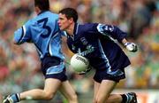 17 June 2001; Stephen Cluxton of Dublin during the Bank of Ireland Leinster Senior Football Championship Semi-Final match between Dublin and Offaly at Croke Park in Dublin. Photo by Ray Lohan/Sportsfile