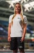 12 May 2016; Ireland swimmer Sycerika McMahon prior to departure for the European Swimming Championships in London, United Kingdom, from the16th of May to the 22nd of May 2016. National Aquatic Centre, Abbotstown, Dublin. Picture credit: Seb Daly / SPORTSFILE