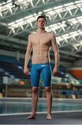 12 May 2016; Ireland swimmer Brendan Hyland prior to departure for the European Swimming Championships in London, United Kingdom, from the16th of May to the 22nd of May 2016. National Aquatic Centre, Abbotstown, Dublin. Picture credit: Seb Daly / SPORTSFILE