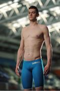 12 May 2016; Ireland swimmer Curtis Coulter prior to departure for the European Swimming Championships in London, United Kingdom, from the16th of May to the 22nd of May 2016. National Aquatic Centre, Abbotstown, Dublin. Picture credit: Seb Daly / SPORTSFILE