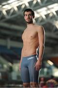 12 May 2016; Ireland swimmer Nicholas Quinn prior to departure for the European Swimming Championships in London, United Kingdom, from the16th of May to the 22nd of May 2016. National Aquatic Centre, Abbotstown, Dublin. Picture credit: Seb Daly / SPORTSFILE