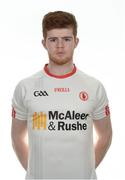 14 May 2016; Cathal McShane, Tyrone. Tyrone Football Squad Portraits 2016, Garvaghy Centre, Co. Tyrone. Picture credit: Oliver McVeigh / SPORTSFILE