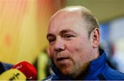 8 May 2016; Waterford manager Derek McGrath is interviewed after the Allianz Hurling League, Division 1 Final - Replay, Clare v Waterford, at Semple Stadium, Thurles, Tipperary. Picture credit: Piaras Ó Mídheach / SPORTSFILE