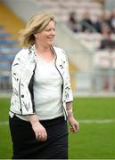 8 May 2016; Marie Hickey, President of the LGFA. Lidl Ladies Football National League, Division 3, Final Replay, Tipperary v Waterford. Semple Stadium, Thurles, Co. Tipperary. Picture credit: Piaras Ó Mídheach / SPORTSFILE