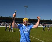 14 May 2016; Dara Gray of Dublin celebrates after the Electric Ireland Leinster GAA Minor Championship, semi-final, Dublin v Kilkenny at Parnell Park, Dublin. Picture credit: Ray McManus / SPORTSFILE