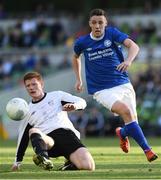 14 May 2016; Luke Kelly, Crumlin United, in action against Paul Boyle, Letterkenny Rovers. FAI Intermediate Cup Final, Crumlin United v Letterkenny Rovers. Aviva Stadium, Dublin. Picture credit: Ramsey Cardy / SPORTSFILE