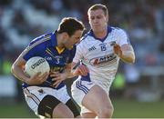 14 May 2016; Paul McLoughlin of Wicklow in action against Donal Kingston of Laois during the Leinster GAA Football Senior Championship, Round 1, Laois v Wicklow in O'Moore Park, Portlaoise, Co. Laois. Photo by Matt Browne/Sportsfile