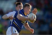 14 May 2016; Dean Healy of Wicklow in action against Gary Walsh of Laois during the Leinster GAA Football Senior Championship, Round 1, Laois v Wicklow in O'Moore Park, Portlaoise, Co. Laois. Photo by Piaras O Midheach/Sportsfile