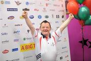 11 June 2010; Bobby Power, from Waterford, during the medal cermony at the Bowling event during the second day of the 2010 Special Olympics Ireland Games. Funworld, Ennis Road, Limerick. Picture credit: Stephen McCarthy / SPORTSFILE