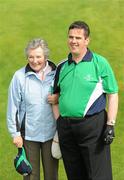 12 June 2010; Paul Charlton, from Kiltimagh, Mayo, Connacht Region, with his mother Sarah Ann after competing in the 18 Hole Golf competition during the third day of the 2010 Special Olympics Ireland Games. Limerick Golf Club, Limerick. Picture credit: Stephen McCarthy / SPORTSFILE