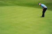 12 June 2010; Thomas Griffin, from Stillorgan, Dublin, Eastern Region, putts on the 18th green during the 18 hole Golf event during the third day of the 2010 Special Olympics Ireland Games. Limerick Golf Club, Limerick. Picture credit: Stephen McCarthy / SPORTSFILE