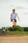 12 June 2010; Timothy Morahan, Rathmines, Dublin, Eastern Region, in action during the Long Jump competition during the third day of the 2010 Special Olympics Ireland Games. University of Limerick, Limerick. Picture credit: Stephen McCarthy / SPORTSFILE