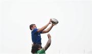 7 May 2016; Ross Molony, Leinster, takes possession in a lineout ahead of Filo Paulo, Treviso. Guinness PRO12, Round 22, Leinster v Benetton Treviso. RDS Arena, Ballsbridge, Dublin. Photo by Stephen McCarthy/Sportsfile