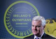 16 May 2016; Uachtarán Chumann Lúthchleas Gael Aogán Ó Fearghail at the launch of the 'Ireland's Olympians' exhibition in the GAA Museum, Croke Park, Dublin.  Picture credit: Piaras Ó Mídheach / SPORTSFILE