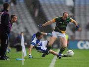 13 June 2010; Joe Sheridan, Meath, in action against Craig Rogers, Laois. Leinster GAA Football Senior Championship Quarter-Final, Meath v Laois, Croke Park, Dublin. Picture credit: David Maher / SPORTSFILE