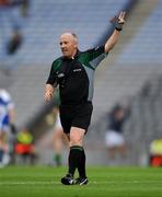 13 June 2010; Referee Marty Duffy during the game. Leinster GAA Football Senior Championship Quarter-Final, Meath v Laois, Croke Park, Dublin. Picture credit: David Maher / SPORTSFILE