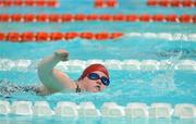 13 June 2010; Kate Crotty, from Ennis, Co. Clare, Munster, in action during Mixed 50m Freestyle division 3 Final the at the 2010 Special Olympics Ireland Games. University of Limerick, Limerick. Picture credit: Diarmuid Greene / SPORTSFILE