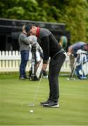 17 May 2016; Rory McIlroy on the putting green during a practice day prior to the Dubai Duty Free Irish Open Golf Championship at The K Club in Straffan, Co. Kildare. Photo by Matt Browne/Sportsfile