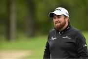 17 May 2016; Shane Lowry on the 10th green during the practice day prior to the Dubai Duty Free Irish Open Golf Championship at The K Club in Straffan, Co. Kildare. Photo by Matt Browne/Sportsfile