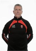 16 May 2016; Damian Barton Derry manager during the 2016 Derry Football squad portraits in the O'Donovan Rossa GAA club, Magherafelt, Derry. Photo by Oliver McVeigh/Sportsfile
