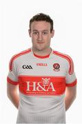 16 May 2016; Shane Heavron of Derry during the 2016 Derry Football squad portraits in the O'Donovan Rossa GAA club, Magherafelt, Derry. Photo by Oliver McVeigh/Sportsfile