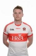 16 May 2016; Liam McGoldrick of Derry during the 2016 Derry Football squad portraits in the O'Donovan Rossa GAA club, Magherafelt, Derry. Photo by Oliver McVeigh/Sportsfile