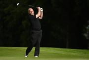 18 May 2016; Keith Wood watches his 2nd shot from the 10th fairway during the Dubai Duty Free Irish Open Golf Championship Pro-Am at The K Club in Straffan, Co. Kildare. Photo by Diarmuid Greene/Sportsfile