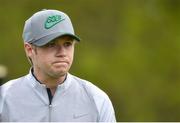 18 May 2016; Singer Niall Horan of One Direction on the 4th fairway during the Dubai Duty Free Irish Open Golf Championship Pro-Am at The K Club in Straffan, Co. Kildare. Photo by Brendan Moran/Sportsfile