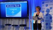 18 May 2016; Maeve McMahon, Director of Customer Experience and Products Ulster Bank, pictured at the fourth annual Ulster Bank League Awards in the Aviva Stadium. Ireland Head Coach, Joe Schmidt, was on hand to present the awards which recognise the commitment and dedication shown by players across all Ulster Bank League divisions. Ulster Bank League Awards. Aviva Stadium, Lansdowne Road, Dublin. Photo by Seb Daly/Sportsfile