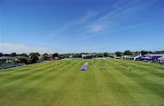 16 June 2010; A general view of the Clontarf cricket ground as the Australian team train ahead of their RSA One Day International challenge match against Ireland on Thursday. Castle Avenue, Clontarf, Dublin. Picture credit: Matt Browne / SPORTSFILE