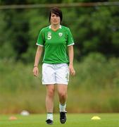 17 June 2010; Tanya Kennedy during Republic of Ireland Womens' Under-17 soccer training ahead of the UEFA Womens’ Under-17 Championship. AUL Complex, Clonshaugh, Dublin. Picture credit: Barry Cregg / SPORTSFILE