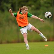 17 June 2010; Niamh McLaughlin during Republic of Ireland Womens' Under-17 soccer training ahead of the UEFA Womens’ Under-17 Championship. AUL Complex, Clonshaugh, Dublin. Picture credit: Stephen McCarthy / SPORTSFILE