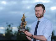 19 May 2016; Jack McCaffrey, UCD GAA, who won the Dr. Tony O’Neill Sports Person of the Year Award, pictured at the Bank of Ireland UCD Athletic Union Council Sport Awards ceremony in the UCD Student Centre. Over 500 students from over 30 different sports clubs were honoured for their sporting achievements on behalf of the University over the last twelve months. Astra Hall, Student Centre, UCD, Belfield, Dublin. Photo by Sam Barnes/Sportsfile