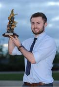 19 May 2016; Jack McCaffrey, UCD GAA, who won the Dr. Tony O’Neill Sports Person of the Year Award, pictured at the Bank of Ireland UCD Athletic Union Council Sport Awards ceremony in the UCD Student Centre. Over 500 students from over 30 different sports clubs were honoured for their sporting achievements on behalf of the University over the last twelve months. Astra Hall, Student Centre, UCD, Belfield, Dublin. Photo by Sam Barnes/Sportsfile