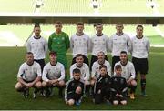 14 May 2016; The Letterkenny Rovers team. FAI Intermediate Cup Final, Crumlin United v Letterkenny Rovers. Aviva Stadium, Dublin. Photo by Ramsey Cardy/Sportsfile